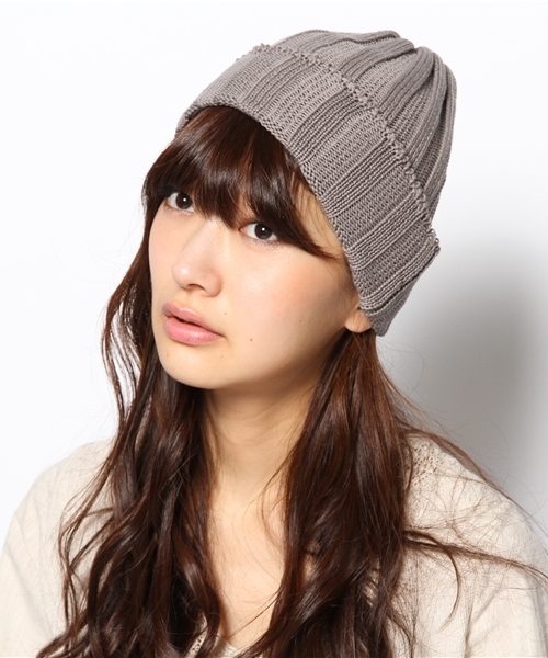 BEAMS BOY（ビームスボーイ）の「HIGHLAND 2000 / 4×4 ワッチキャップ（ニットキャップ/ビーニー・レディース・グレー/ピンク/イエロー/ミント/ブルー・ONE SIZE）」の10枚目の写真