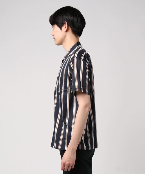 WEGO（ウィゴー）の「WEGO/クラブストライプ開襟ポプリンシャツ（シャツ/ブラウス・メンズ・その他1/その他2/その他3/その他4/その他8/その他7/その他6/その他5・MEDIUM/LARGE）」の12枚目の写真
