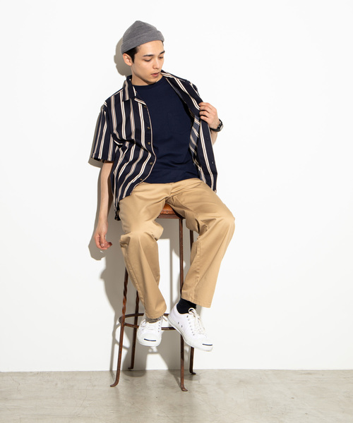 WEGO（ウィゴー）の「WEGO/クラブストライプ開襟ポプリンシャツ（シャツ/ブラウス・メンズ・その他1/その他2/その他3/その他4/その他8/その他7/その他6/その他5・MEDIUM/LARGE）」の19枚目の写真