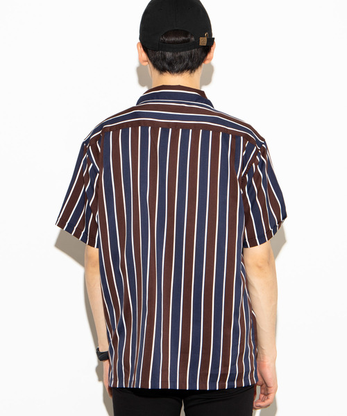 WEGO（ウィゴー）の「WEGO/クラブストライプ開襟ポプリンシャツ（シャツ/ブラウス・メンズ・その他1/その他2/その他3/その他4/その他8/その他7/その他6/その他5・MEDIUM/LARGE）」の11枚目の写真