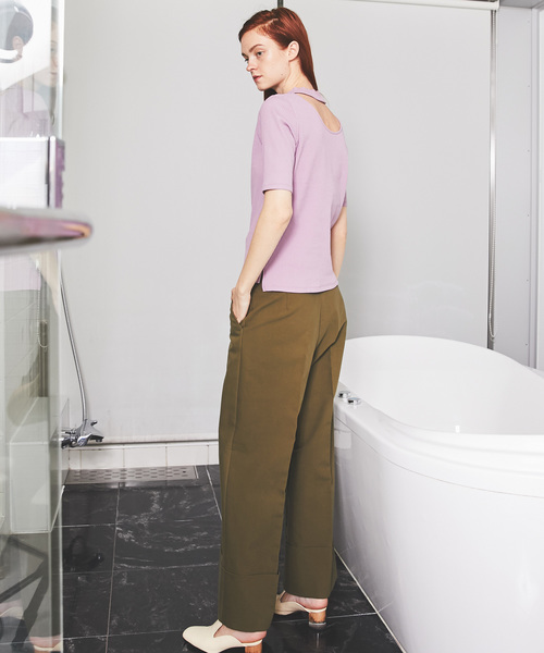 MAISON SPECIAL(メゾンスペシャル)の「ウッド×クリアヒールサンダル【MAISON SPECIAL/メゾンスペシャル】(サンダル・レディース・ブラック/アイボリー/ライトグリーン・37/36.5/36)」の9枚目の写真