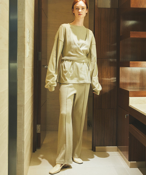 MAISON SPECIAL(メゾンスペシャル)の「ウッド×クリアヒールサンダル【MAISON SPECIAL/メゾンスペシャル】(サンダル・レディース・ブラック/アイボリー/ライトグリーン・37/36.5/36)」の10枚目の写真