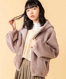 WEGO | WEGO/リバーシブルボアフリースパーカー(ブルゾン)