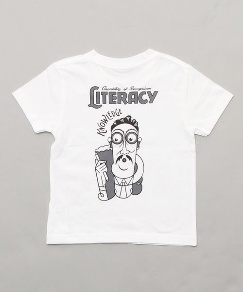 ACME FURNITURE(アクメファニチャー)の「LITERACY KIDS TEE 100(Tシャツ/カットソー・キッズ・ホワイト・FREE)」の6枚目の写真