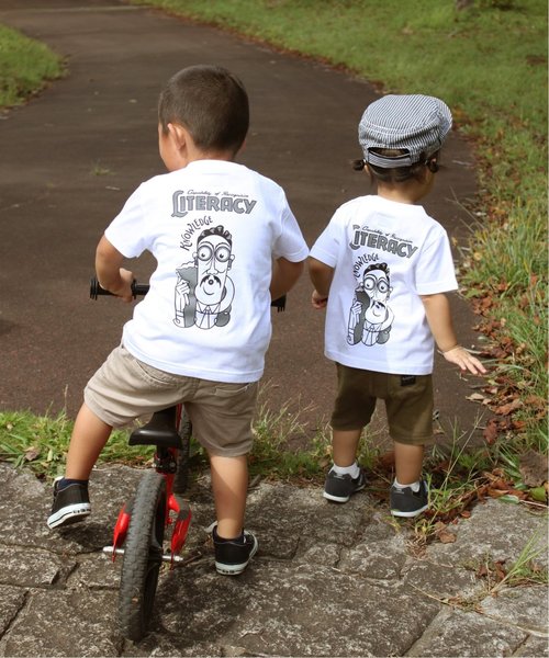 ACME FURNITURE(アクメファニチャー)の「LITERACY KIDS TEE 100(Tシャツ/カットソー・キッズ・ホワイト・FREE)」の5枚目の写真