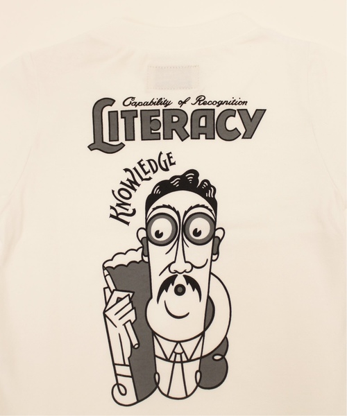 ACME FURNITURE(アクメファニチャー)の「LITERACY KIDS TEE 100(Tシャツ/カットソー・キッズ・ホワイト・FREE)」の3枚目の写真