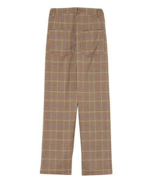 Candy Stripper(キャンディストリッパー)の「REFIND CHECK BAGGY パンツ(その他パンツ・レディース・ブラウン/カーキ・1/2)」の12枚目の写真
