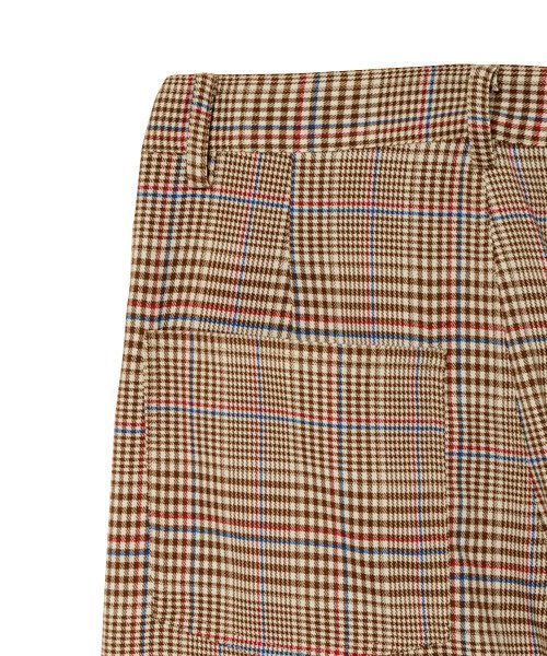 Candy Stripper(キャンディストリッパー)の「REFIND CHECK BAGGY パンツ(その他パンツ・レディース・ブラウン/カーキ・1/2)」の6枚目の写真