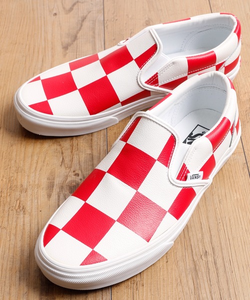 VANS★CLASSIC SLIP ON★スエード★チェック柄★22~28cm★3色 VANS☆CLASSIC SLIP ON☆スエード☆チェック柄☆22~28cm☆3色