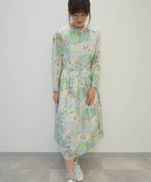 ワンピース ワンピース 花のうみ Haupia ハウピア のファッション ワンピース