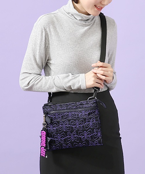 ANNA SUI（アナスイ）の「キルトバタフライ サコッシュ