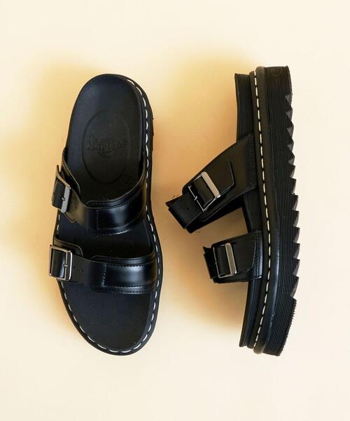 Dr. Martens(ドクターマーチン)の「【国内exclusive】<Dr.Martens(ドクターマーチン)>∴MYLES/サンダル о(サンダル・レディース・ブラック・3/4/5/6)」の9枚目の写真