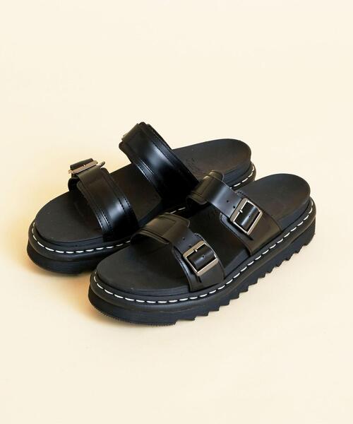 Dr. Martens(ドクターマーチン)の「【国内exclusive】<Dr.Martens(ドクターマーチン)>∴MYLES/サンダル о(サンダル・レディース・ブラック・3/4/5/6)」の8枚目の写真