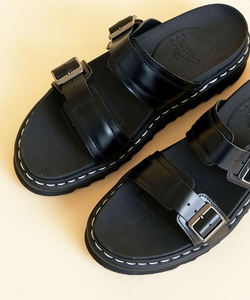 Dr. Martens(ドクターマーチン)の「【国内exclusive】<Dr.Martens(ドクターマーチン)>∴MYLES/サンダル о(サンダル・レディース・ブラック・3/4/5/6)」の5枚目の写真