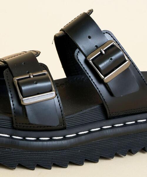 Dr. Martens(ドクターマーチン)の「【国内exclusive】<Dr.Martens(ドクターマーチン)>∴MYLES/サンダル о(サンダル・レディース・ブラック・3/4/5/6)」の4枚目の写真