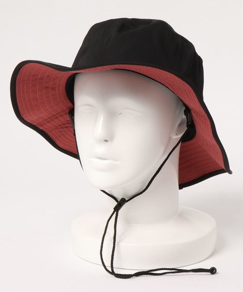 emesuelee(エメスーリー)の「撥水 パステルカラー アドベンチャーハット(ハット・メンズ・マスタード/ライトグレー/ブラック/ピンク・フリー)」の11枚目の写真