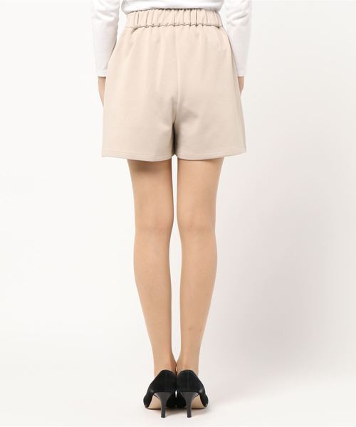 Narcissus（ナルシス）の「【Narcissus】ハイウエストショートパンツ（その他パンツ・レディース・ブルー/ベージュ/ブラック・FREE）」の4枚目の写真