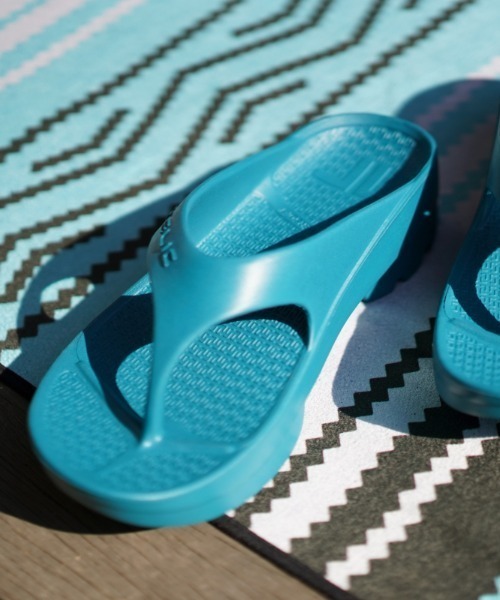 TELIC（テリック）の「【TELIC】テリック　W-FLIP FLOP（サンダル・メンズ・ホワイト/ブラック/グレー/ネイビー/チョコ/ブルー系その他/カーキ/アイボリー/グリーン/キャメル/ゼブラ/レオパード/ブルー系その他2/アッシュグレー/オリーブ/クリアブラウン・S/M/L/XS/XL/ML）」の12枚目の写真