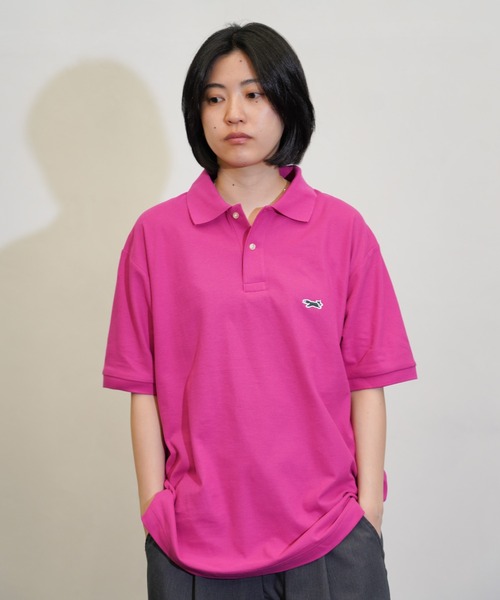 PENNEYS(ぺニーズ)の「PENNEY'S / ペニーズ THE FOX ONE-POINT POLO SHIRTS フォックス ワンポイント ポロシャツ(ポロシャツ・メンズ・パープル/モスグリーン/ネイビー/ホワイト/ピンク/ブラック/グリーン・X-LARGE/LARGE/XX-LARGE/MEDIUM)」の19枚目の写真