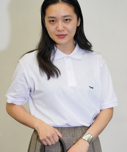 PENNEYS(ぺニーズ)の「PENNEY'S / ペニーズ THE FOX ONE-POINT POLO SHIRTS フォックス ワンポイント ポロシャツ(ポロシャツ・メンズ・パープル/モスグリーン/ネイビー/ホワイト/ピンク/ブラック/グリーン・X-LARGE/LARGE/XX-LARGE/MEDIUM)」の11枚目の写真