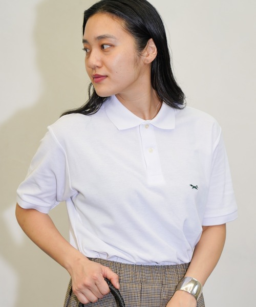 PENNEYS(ぺニーズ)の「PENNEY'S / ペニーズ THE FOX ONE-POINT POLO SHIRTS フォックス ワンポイント ポロシャツ(ポロシャツ・メンズ・パープル/モスグリーン/ネイビー/ホワイト/ピンク/ブラック/グリーン・X-LARGE/LARGE/XX-LARGE/MEDIUM)」の17枚目の写真