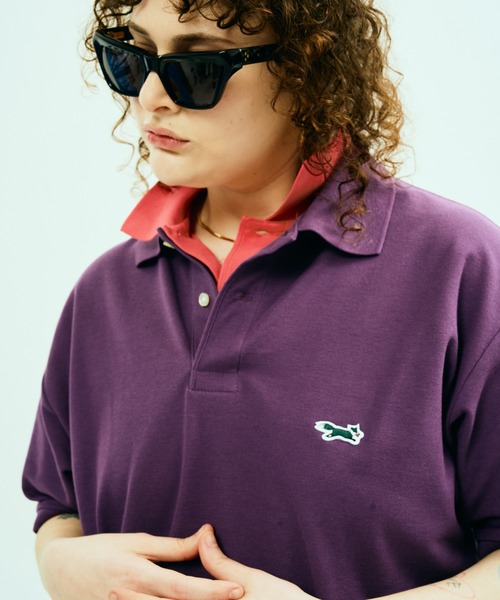 PENNEYS(ぺニーズ)の「PENNEY'S / ペニーズ THE FOX ONE-POINT POLO SHIRTS フォックス ワンポイント ポロシャツ(ポロシャツ・メンズ・パープル/モスグリーン/ネイビー/ホワイト/ピンク/ブラック/グリーン・X-LARGE/LARGE/XX-LARGE/MEDIUM)」の21枚目の写真