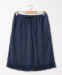 キッドブルー -20ガーゼパイル無地 -6分丈ボトムス -KROP560 -kidblue