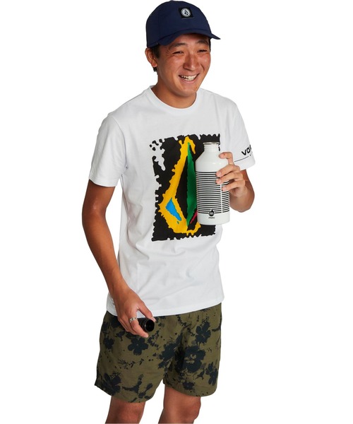VOLCOM(ボルコム)の「【VOLCOM】JP STN COLOUR SS TEE(Tシャツ/カットソー・メンズ・ホワイト/ブラック・MEDIUM/X-LARGE/XX-LARGE/LARGE)」の5枚目の写真