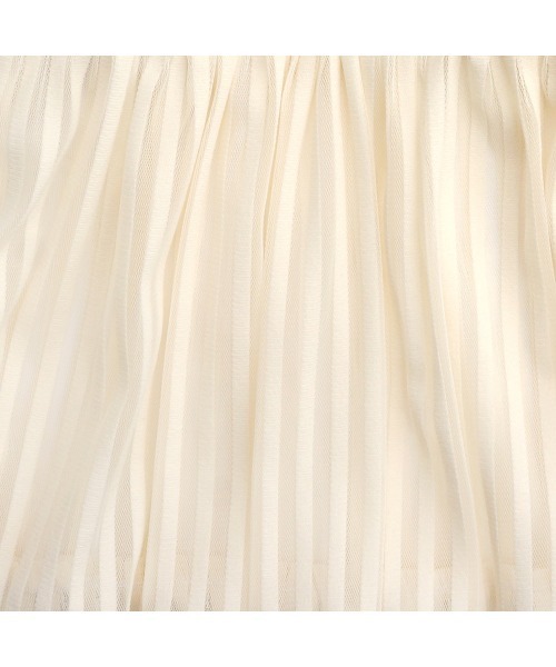 niva(ニヴァ)の「【 niva/ニヴァ】 Tulle Sleeve bib(スタイ/よだれかけ・キッズ・ピンク/パープル・ONE SIZE)」の3枚目の写真