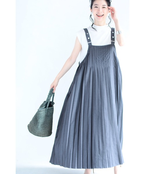 長さ調節可能 プリーツ流れるサスペンダーロングワンピース Tシャツ カットソー Cawaii カワイイ のファッション通販 Zozotown 長さ調節可能 プリーツ流れるサスペンダーロングワンピース Tシャツ カットソー Cawaii カワイイ のファッション通販 Zozotown