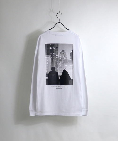 Confirm(コンファーム)の「Confirm / コンファーム バックプリントPHOTOロンT(Tシャツ/カットソー・メンズ・ブラック/ブラック系その他/ホワイト系その他/ホワイト/ブルー系その他/サックスブルー・M/L)」の10枚目の写真