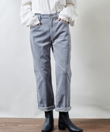 コーデュロイ ホールドアップクロップドパンツ 2