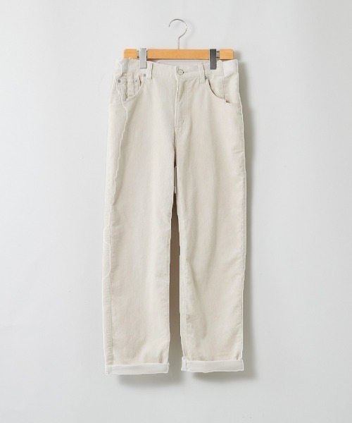 cepo（セポ）の「コーデュロイ　ホールドアップクロップドパンツ　２（その他パンツ・レディース・グレー/オフホワイト/サックスブルー/ワインレッド/オリーブ・S/M/L）」の17枚目の写真