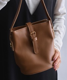 SETUP7 | 【MAISON BREEZE】フェイクレザー ショルダーバッグ バケツ型 SCCH(ショルダーバッグ)