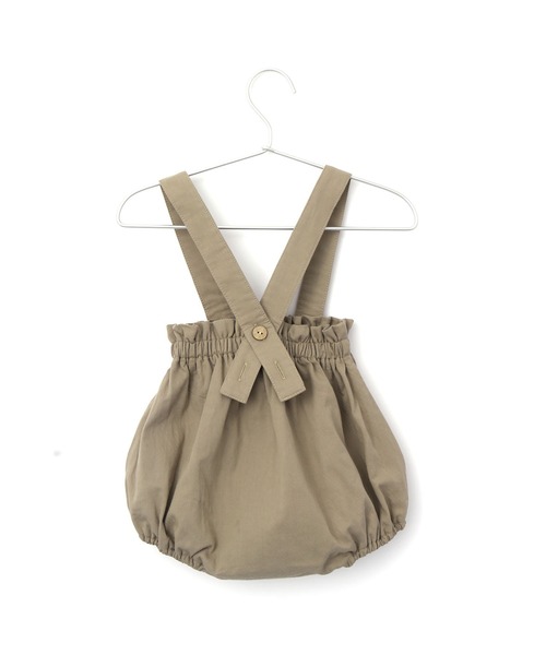 MAKE YOUR DAY（メイクユアデイ）の「サスペンダー付きブルマ（その他ベビーウェア・キッズ・ベージュ/サックスブルー/マスタード/サーモンピンク・FREE）」の10枚目の写真