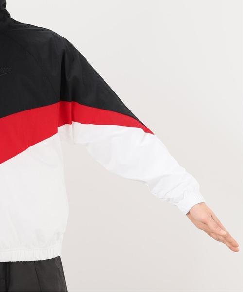 NIKE（ナイキ）の「【NIKE/ナイキ】 ウーブンジャケット（ブルゾン・メンズ・ブラック/レッド・SMALL/MEDIUM/LARGE/X-LARGE）」の11枚目の写真
