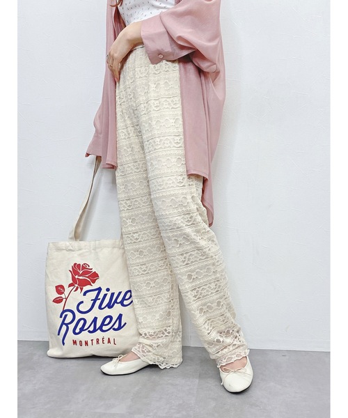 jumelle(ジュメロ)の「レースパンツ(その他パンツ・レディース・ベージュ/ブラック・FREE)」の3枚目の写真