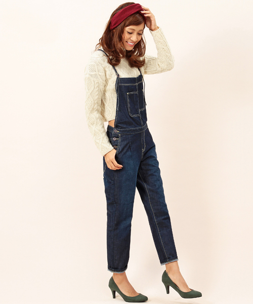 B:MING by BEAMS（ビーミングバイビームス）の「□B ビーミング by ビームス / クロップドケーブルプルオーバー（ニット/セーター・レディース・ブラック/ナチュラル/カーキ/シルバー・ONE SIZE）」の17枚目の写真