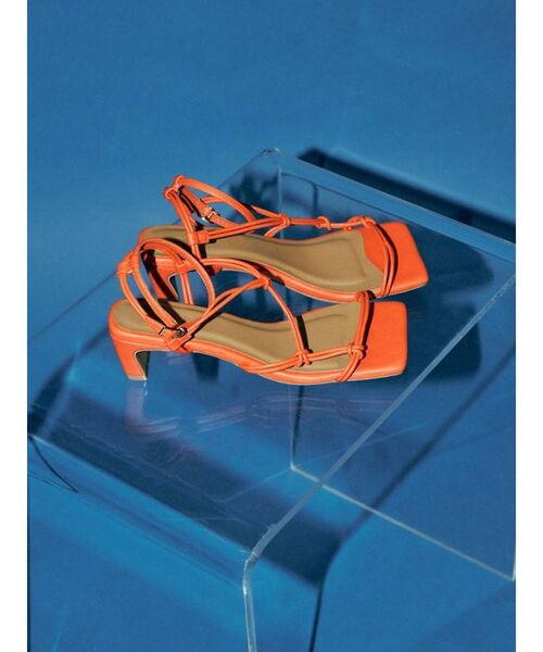 Ungrid（アングリッド）の「ストラップヒールサンダル（サンダル・レディース・ブラック/オレンジ/ブルー・S/M/L）」の22枚目の写真