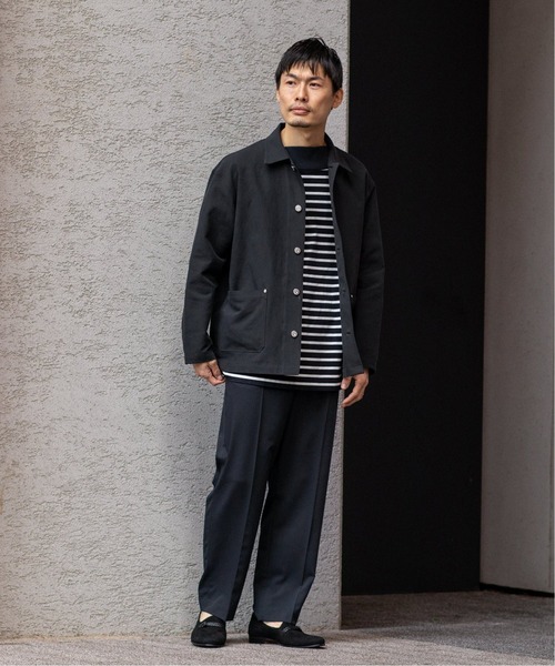EDIFICE(エディフィス)の「KNIT BOAT BASQUE BORDER(Tシャツ/カットソー・メンズ・ダークブルー・MEDIUM/LARGE)」の14枚目の写真