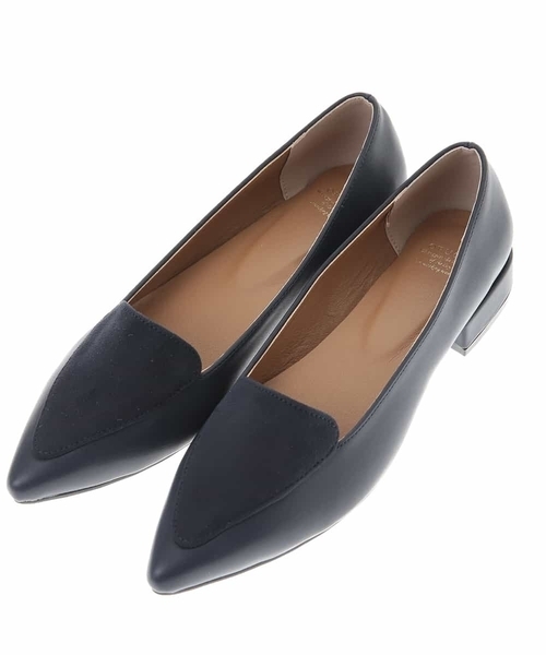 OFUON（オフオン）の「スエード切り替えパンプス（パンプス）」 WEAR