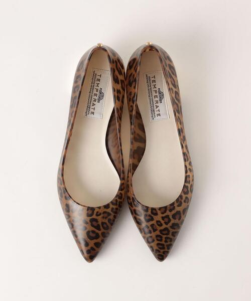 THE STATION STORE（ザ ステーション ストア）の「＜TEMPERATE＞●メタルヒール LEO レインシューズ（レインシューズ・レディース・ベージュ・38/39/37）」の4枚目の写真