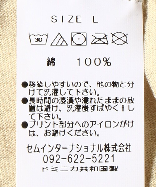 FREAK'S STORE（フリークスストア）の「WEB限定 SONIC YOUTH/ソニックユース GOO プリントTシャツ/ロックT（Tシャツ/カットソー・メンズ・ホワイト/ベージュ/ブラック・X-LARGE/LARGE/SMALL/MEDIUM）」の11枚目の写真