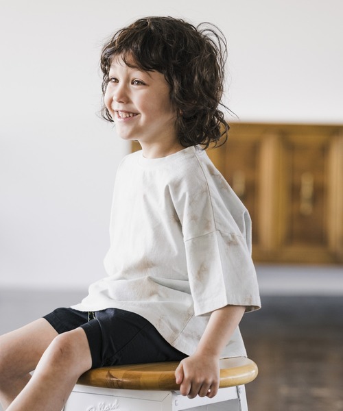 GLOBAL WORK（グローバルワーク）の「【キッズ】総柄アソートT5分袖/937413（Tシャツ/カットソー・キッズ・グレー/ホワイト/スカイブルー/ブルー・120cm/110cm/130cm/150cm/140cm/100cm/160cm）」の3枚目の写真