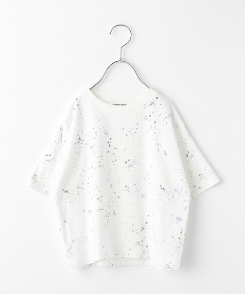 GLOBAL WORK（グローバルワーク）の「【キッズ】総柄アソートT5分袖/937413（Tシャツ/カットソー・キッズ・グレー/ホワイト/スカイブルー/ブルー・120cm/110cm/130cm/150cm/140cm/100cm/160cm）」の17枚目の写真