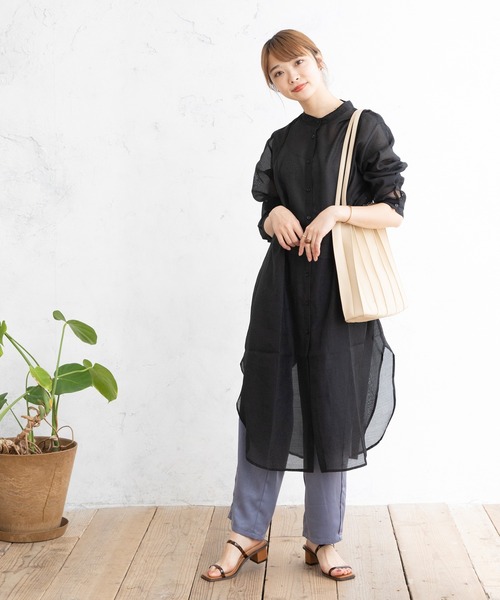 menue(メヌエ)の「スクエアトゥPVCストラップサンダル(サンダル・レディース・ブラック/ホワイト/ブラウン系その他・S/M/L/LL)」の18枚目の写真