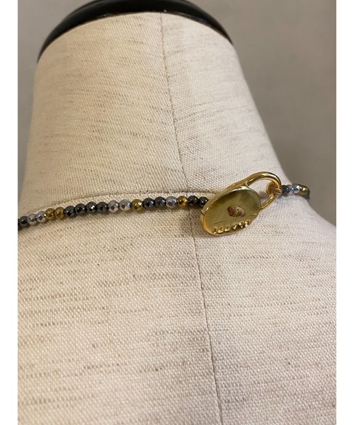 BEARDSLEY（ビアズリー）の「《VELATTI》ネックレス（ネックレス・レディース・ブラック・FREE）」の5枚目の写真