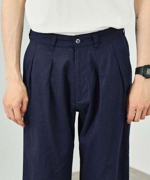 EDWIN(エドウィン)の「ツータック チノ クロップド(チノパンツ・メンズ・ブラック/ベージュ/ネイビー/カーキ・S/M/L/XL)」の15枚目の写真