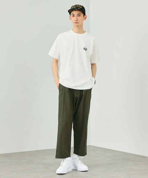 EDWIN(エドウィン)の「ツータック チノ クロップド(チノパンツ・メンズ・ブラック/ベージュ/ネイビー/カーキ・S/M/L/XL)」の20枚目の写真