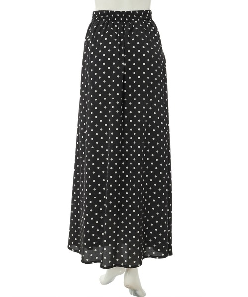 fifth（フィフス）の「ドットロングスカート（スカート・レディース・ホワイト/ブラック・MEDIUM）」の5枚目の写真